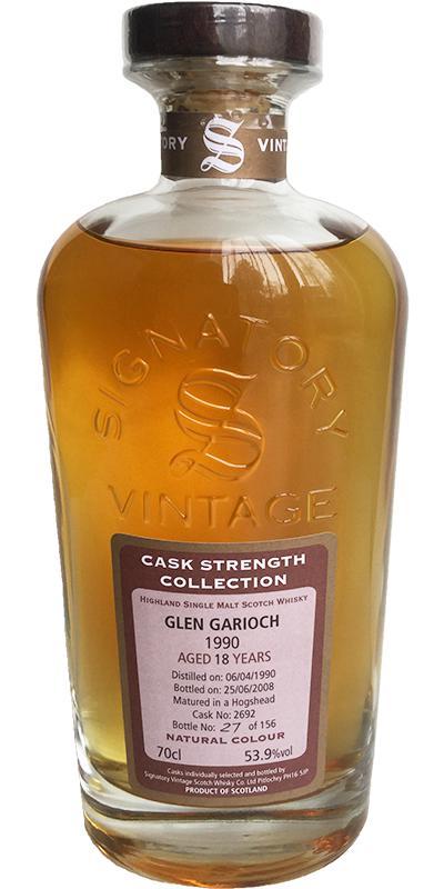Glen Garioch 1990 SV Cask Strength Collection