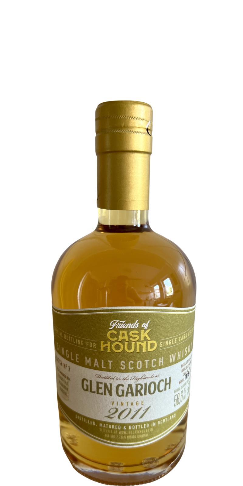 Glen Garioch 2011 TCaH Friends of Caskhound