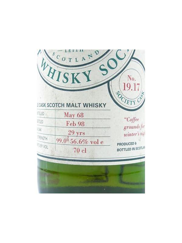 Glen Garioch 1968 SMWS 19.17 Coffee grounds for a winter's night
