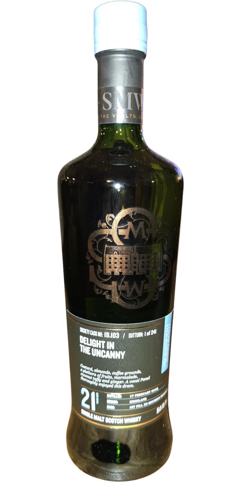 Glen Garioch 2003 SMWS 19.103 Delight in the uncanny