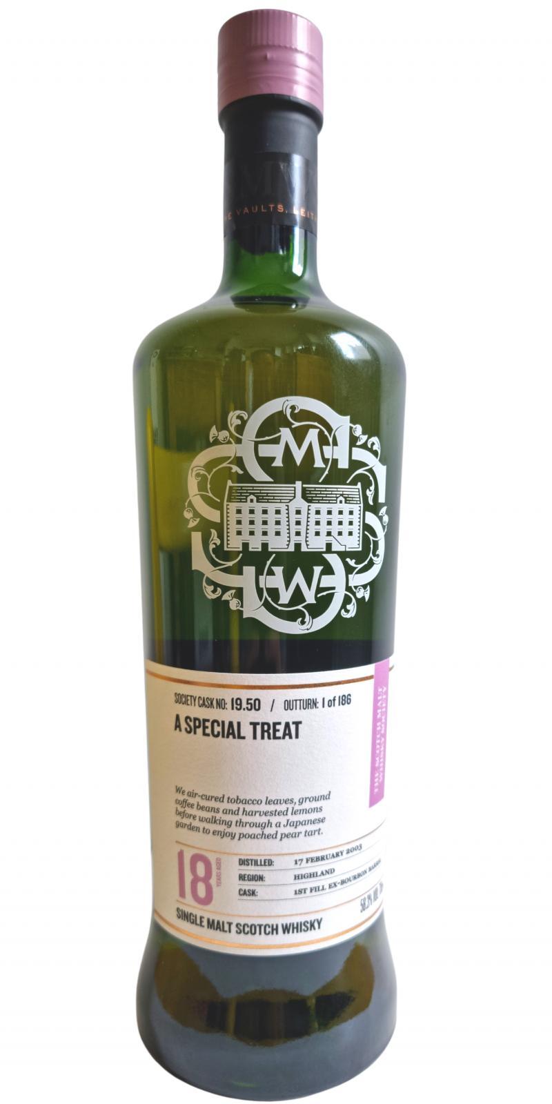 Glen Garioch 2003 SMWS 19.50 A special treat