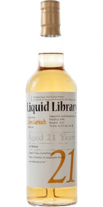 Glen Garioch 1991 TWA Liquid Library