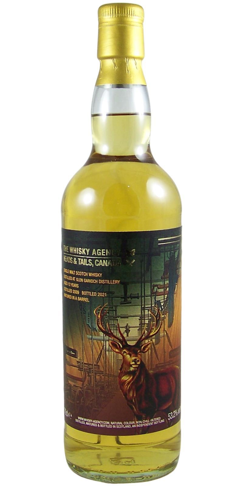 Glen Garioch 2009 TWA Heads & Tails, Canada