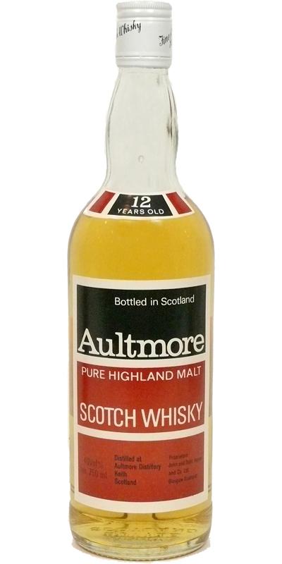 Aultmore 12-year-old Pure Highland Malt