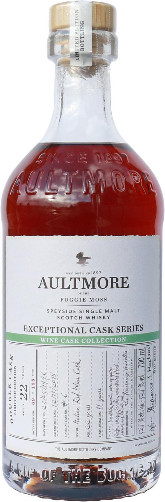 Aultmore 1996 Exceptional Cask Series - Wine Cask Collection
