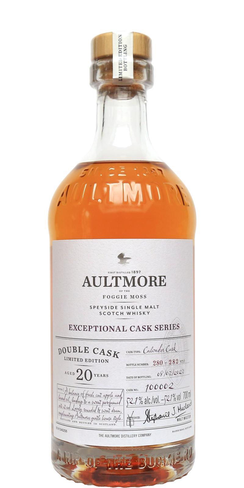 Aultmore 20-year-old Exceptional Cask Series