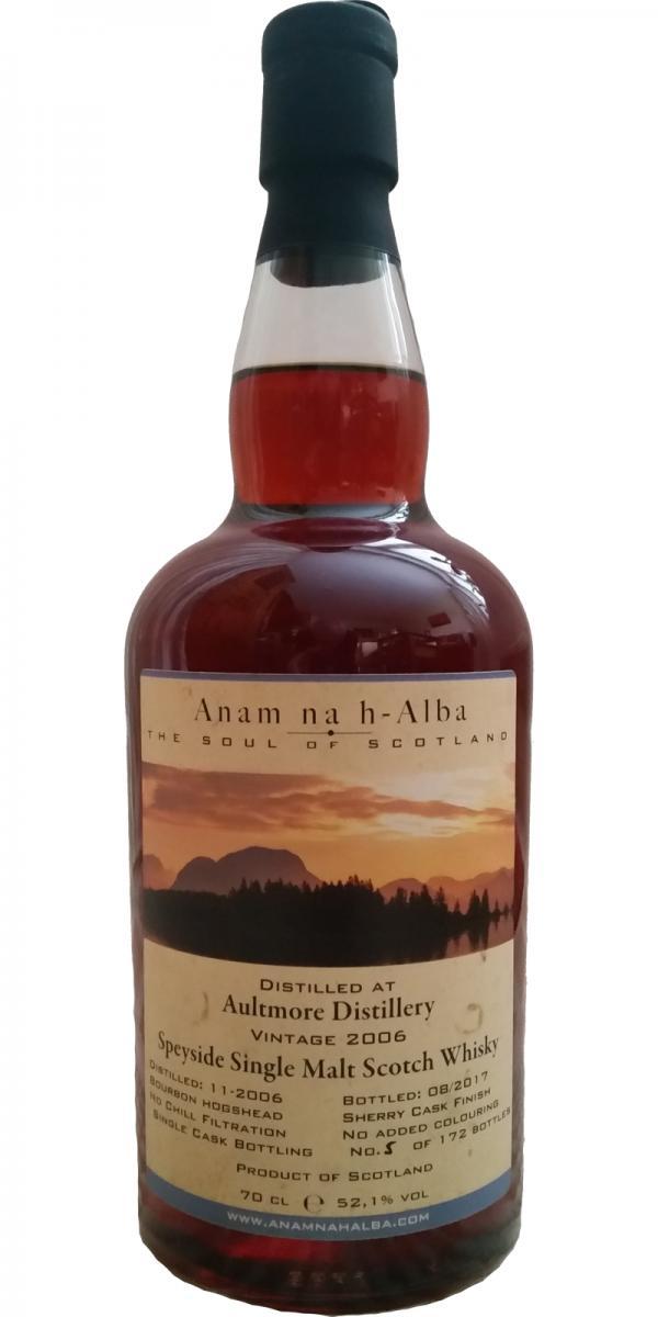 Aultmore 2006 ANHA The Soul of Scotland