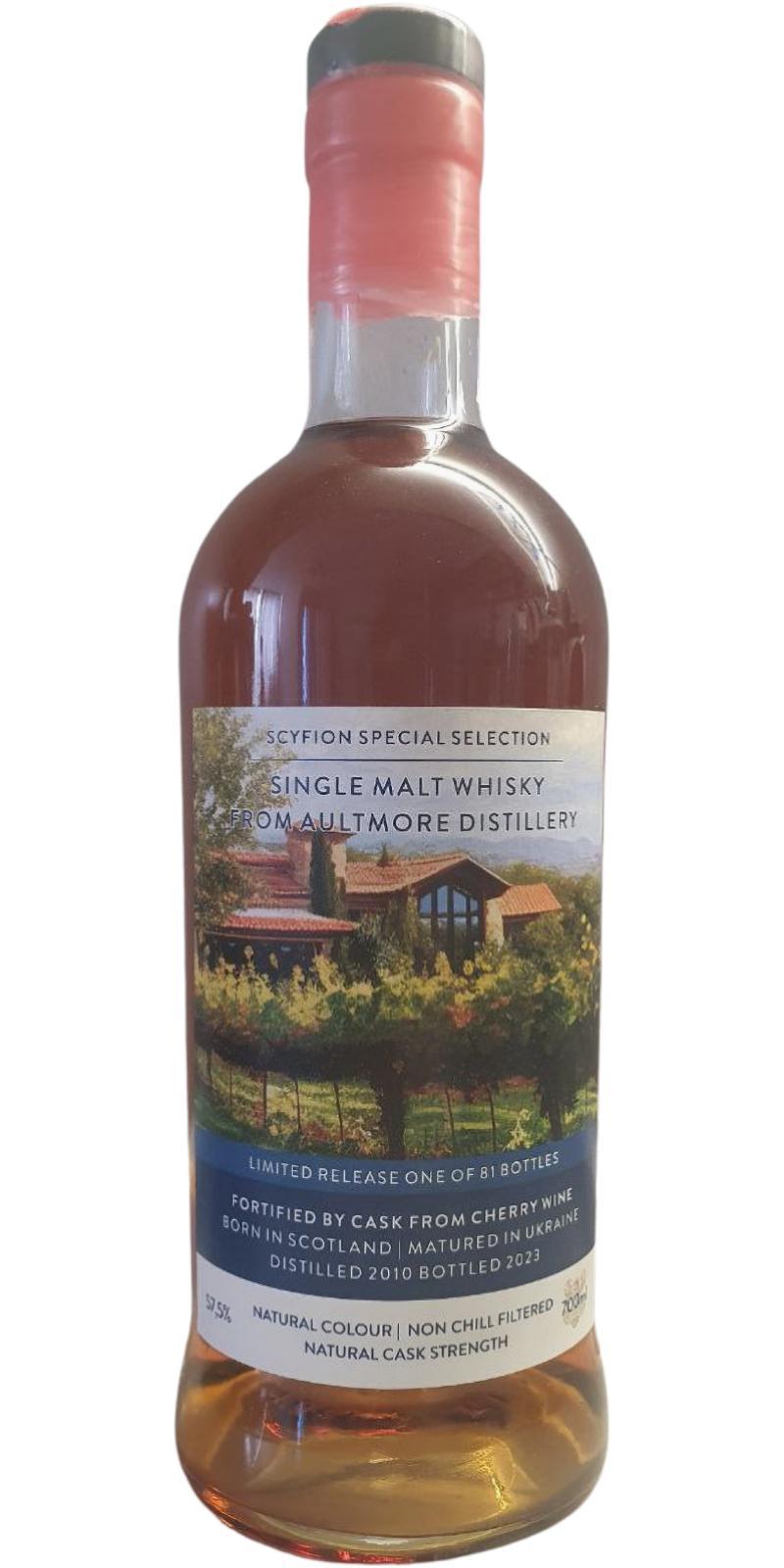 Aultmore 2010 BR Scyfion Special Selection