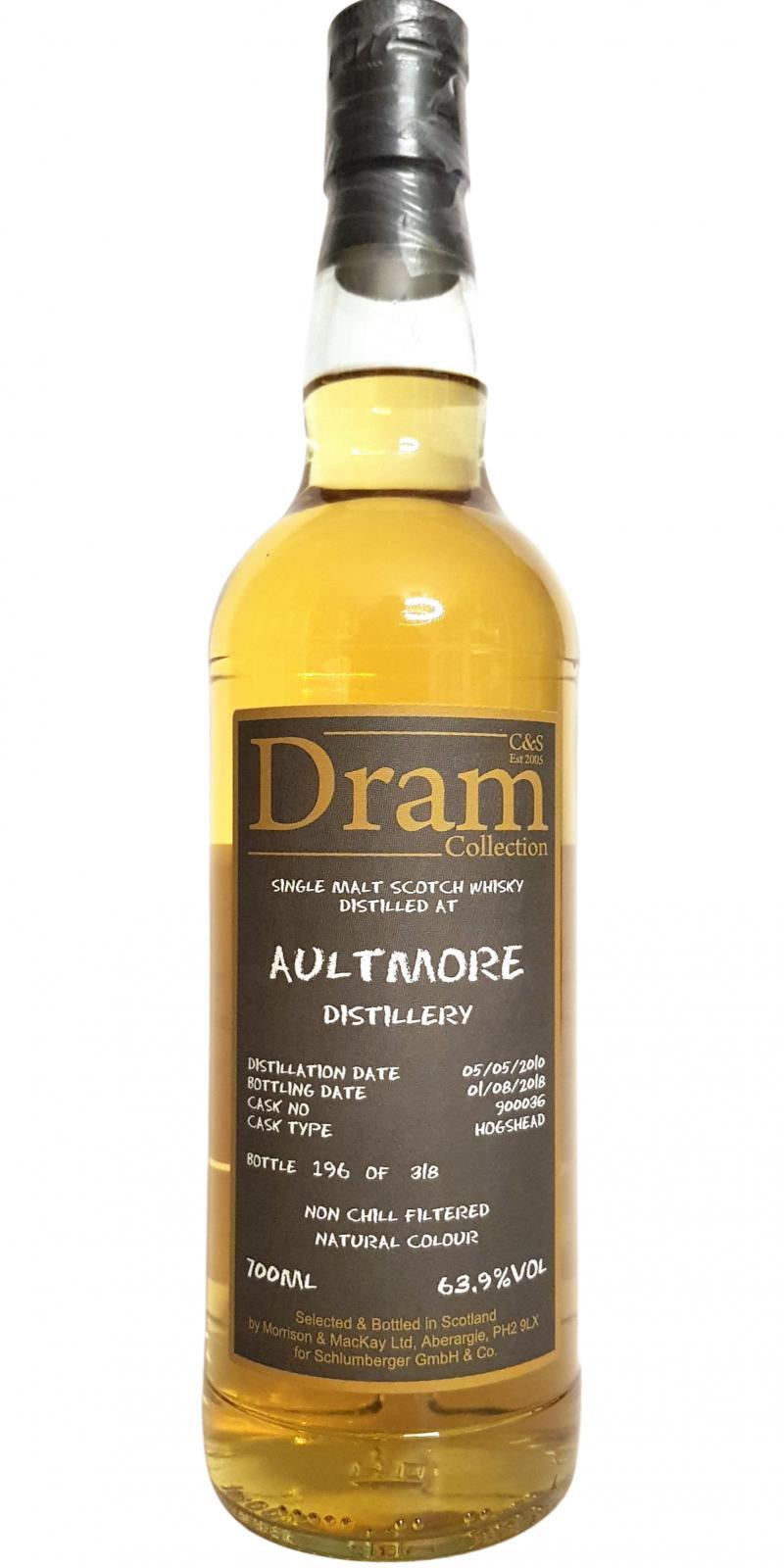 Aultmore 2010 C&S Dram Collection