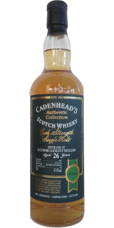 Aultmore 1989 CA Authentic Collection