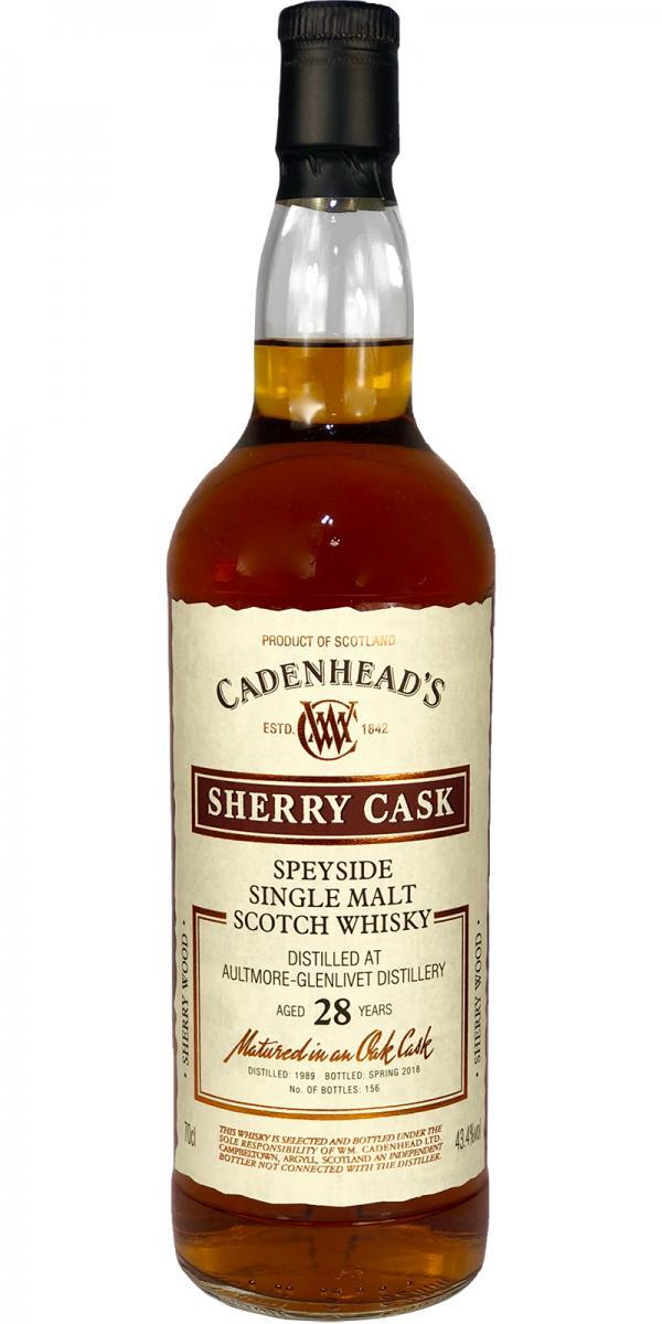 Aultmore 1989 CA Wood Range - Sherry Cask