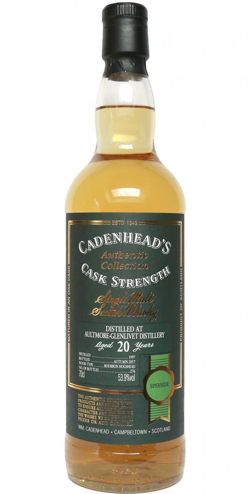 Aultmore 1997 CA Authentic Collection