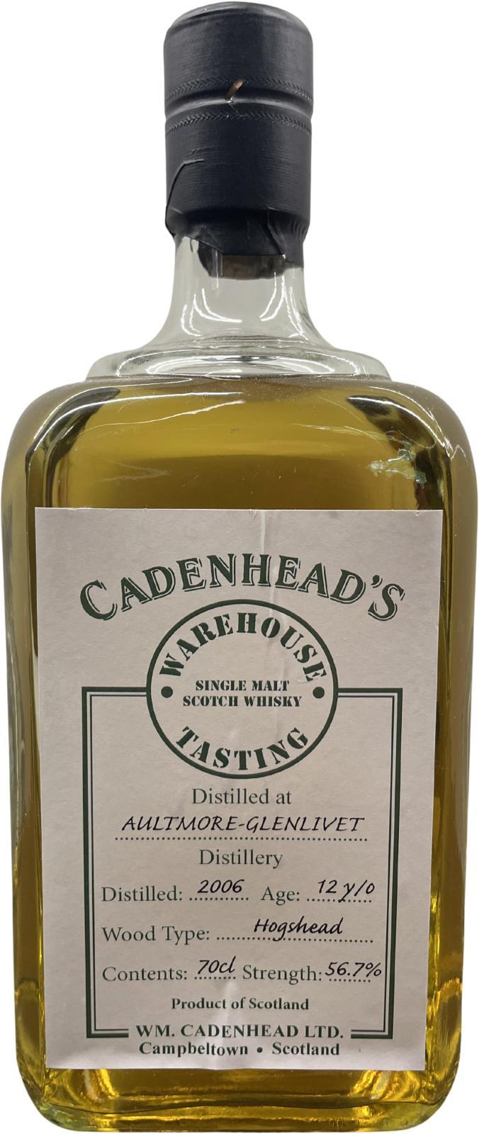 Aultmore 2006 CA Warehouse Tasting