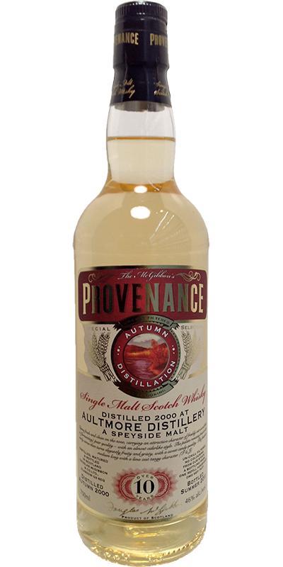 Aultmore 2000 McG McGibbon's Provenance