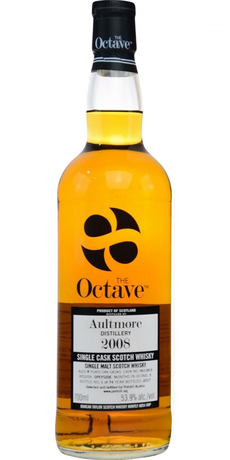 Aultmore 2008 DT The Octave