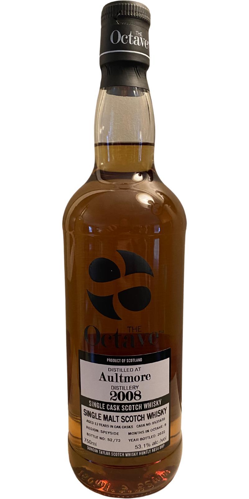 Aultmore 2008 DT The Octave