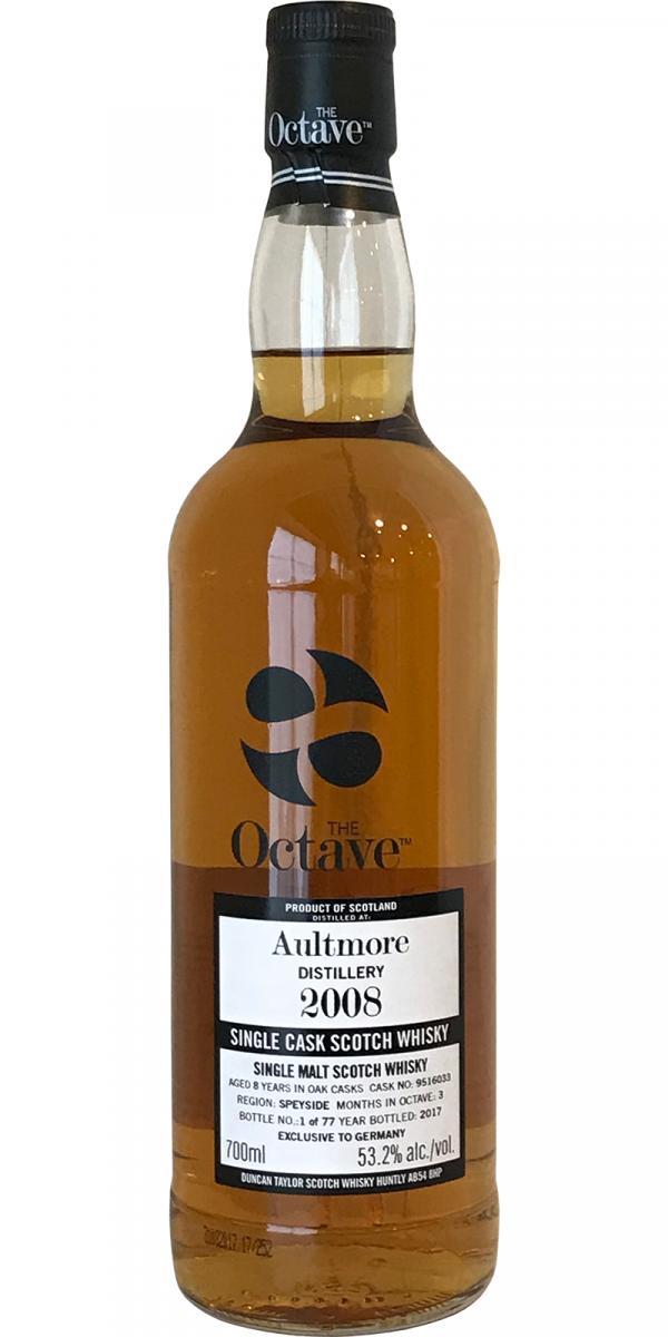 Aultmore 2008 DT The Octave