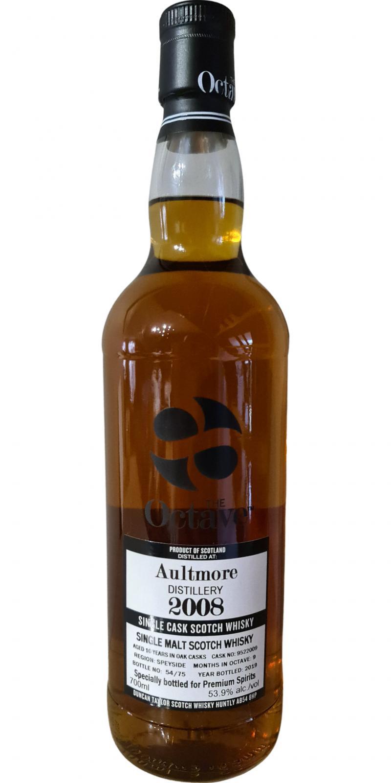 Aultmore 2008 DT The Octave