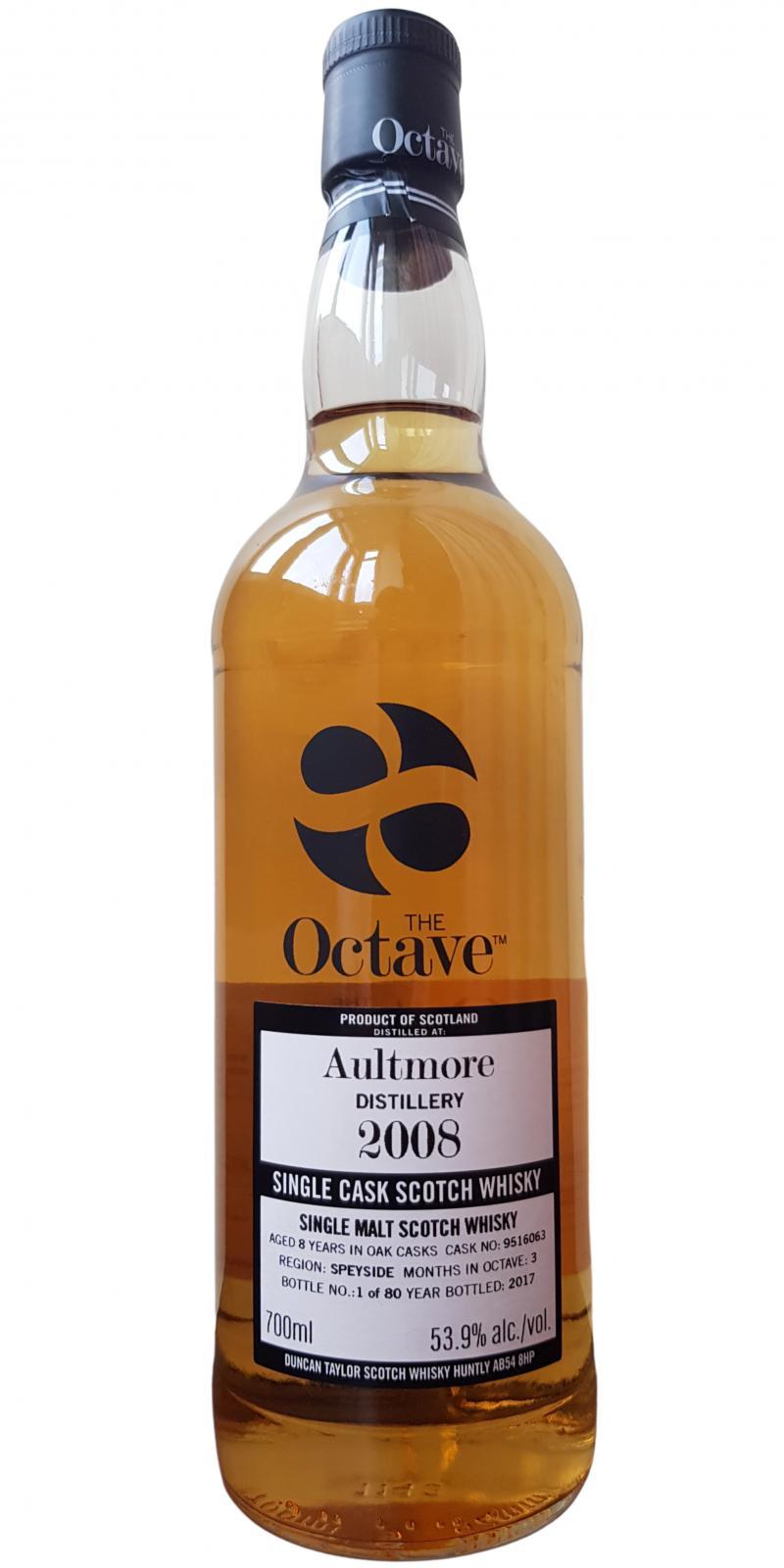 Aultmore 2008 DT The Octave