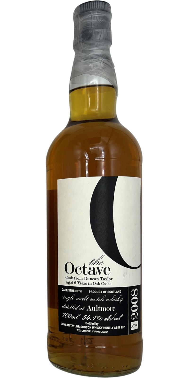 Aultmore 2008 DT The Octave