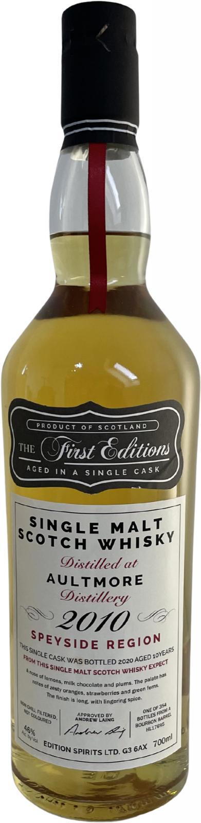 Aultmore 2010 ED The First Editions