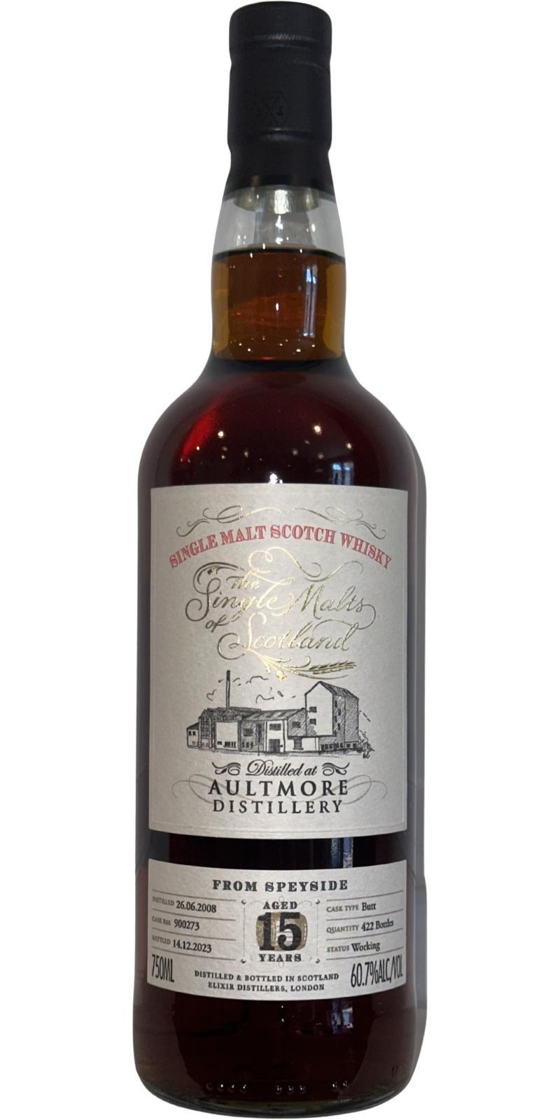 Aultmore 2008 ElD The Single Malts of Scotland