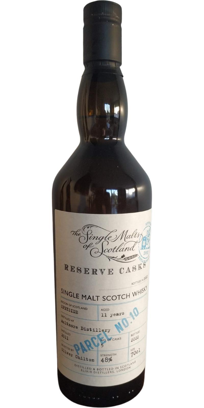 Aultmore 2011 ElD The Single Malts of Scotland - Reserve Casks