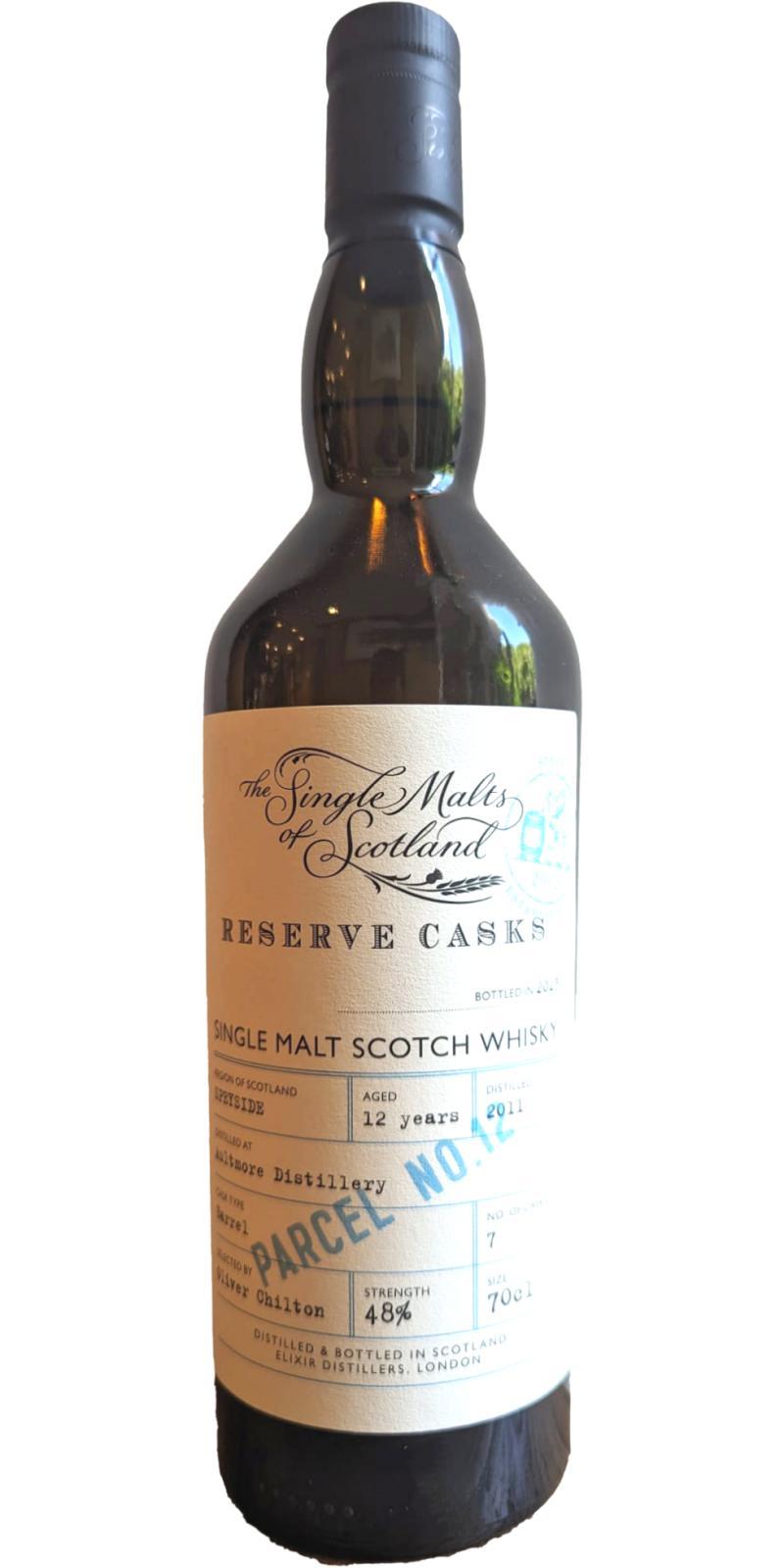 Aultmore 2011 ElD The Single Malts of Scotland - Reserve Casks