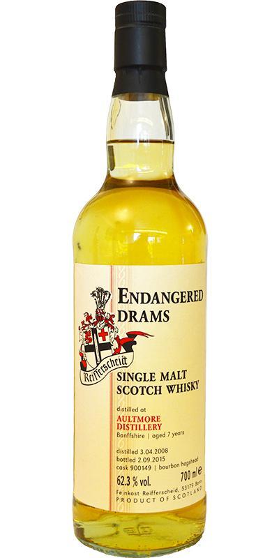 Aultmore 2008 FR Endangered Drams
