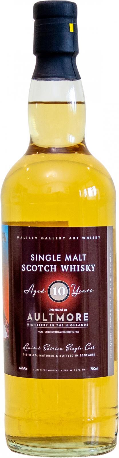Aultmore 2010 GCWL Maltsev Gallery Art Series Single Malt