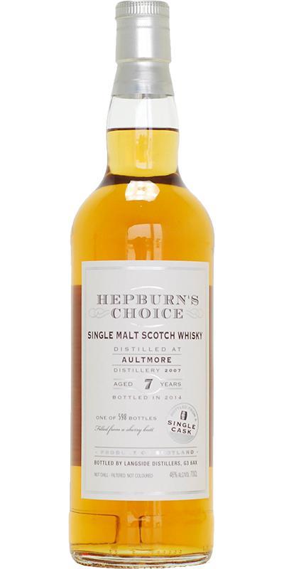 Aultmore 2007 LsD Hepburn's Choice