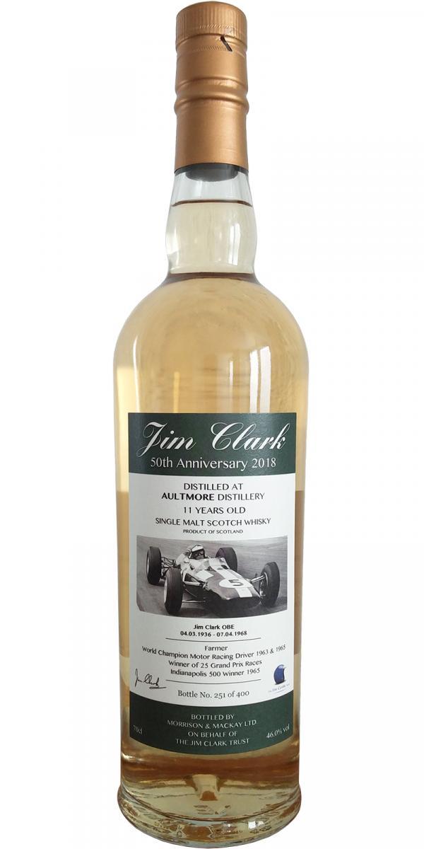 Aultmore 11-year-old MMcK Jim Clark 50th Anniversary 2018
