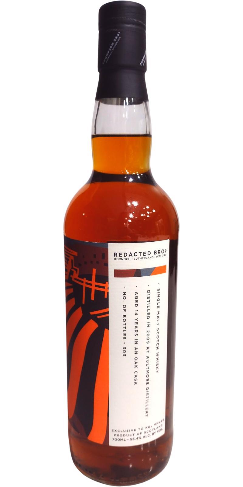 Aultmore 2009 PST Redacted Bros.