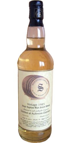 Aultmore 1985 SV Vintage Collection