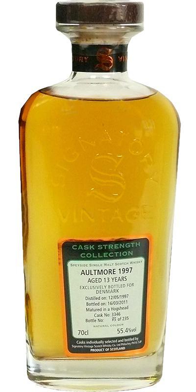 Aultmore 1997 SV Cask Strength Collection