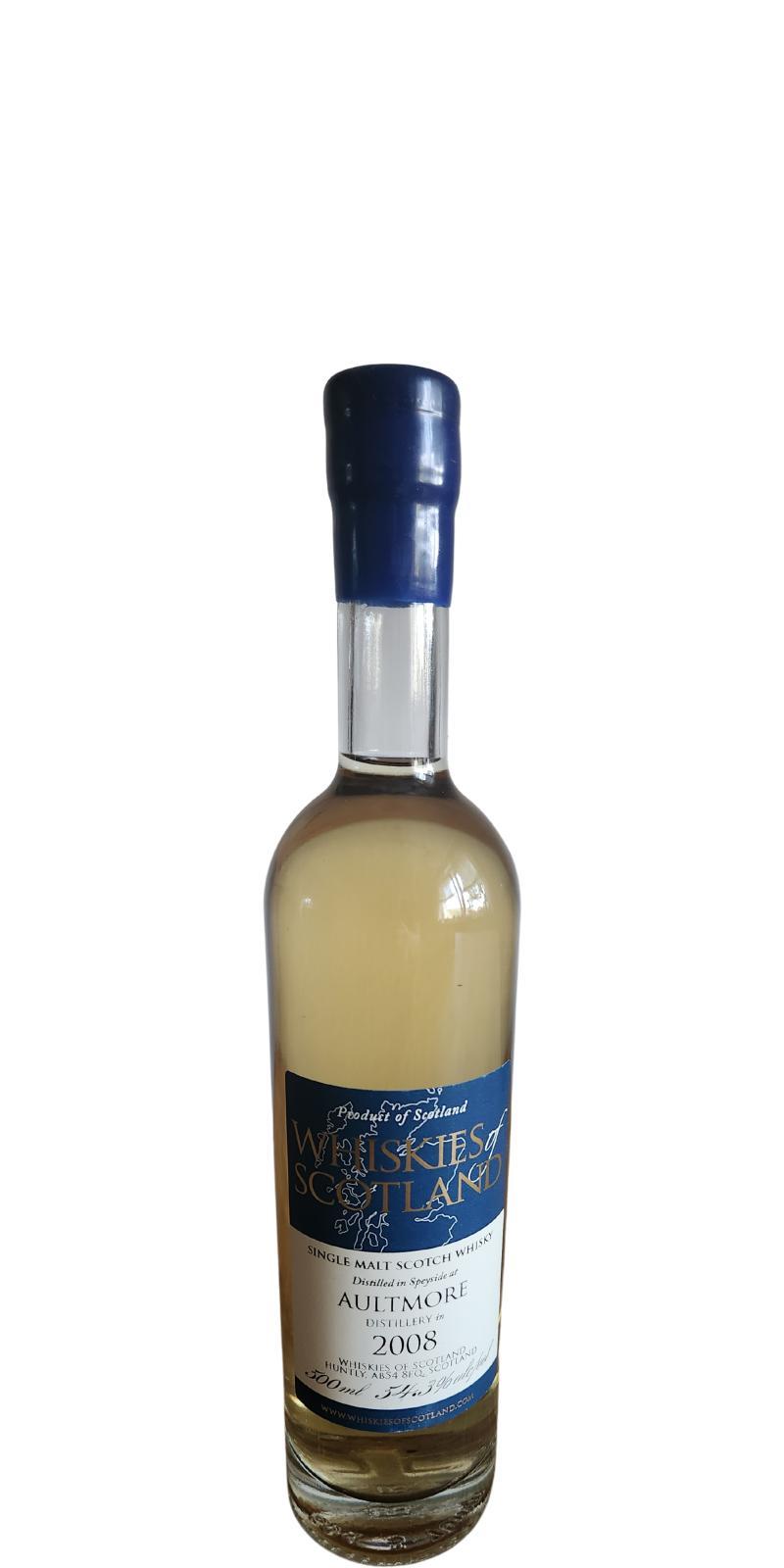 Aultmore 2008 SMD Whiskies of Scotland