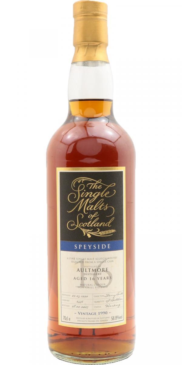 Aultmore 1990 SMS The Single Malts of Scotland