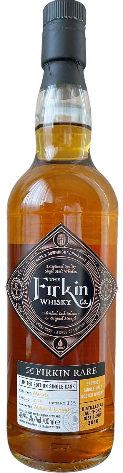 Aultmore 2010 TFWC The Firkin Rare