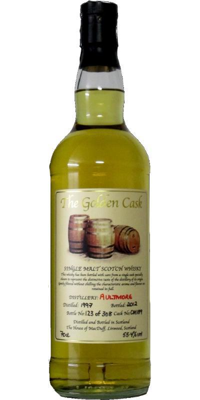 Aultmore 1997 HMcD The Golden Cask