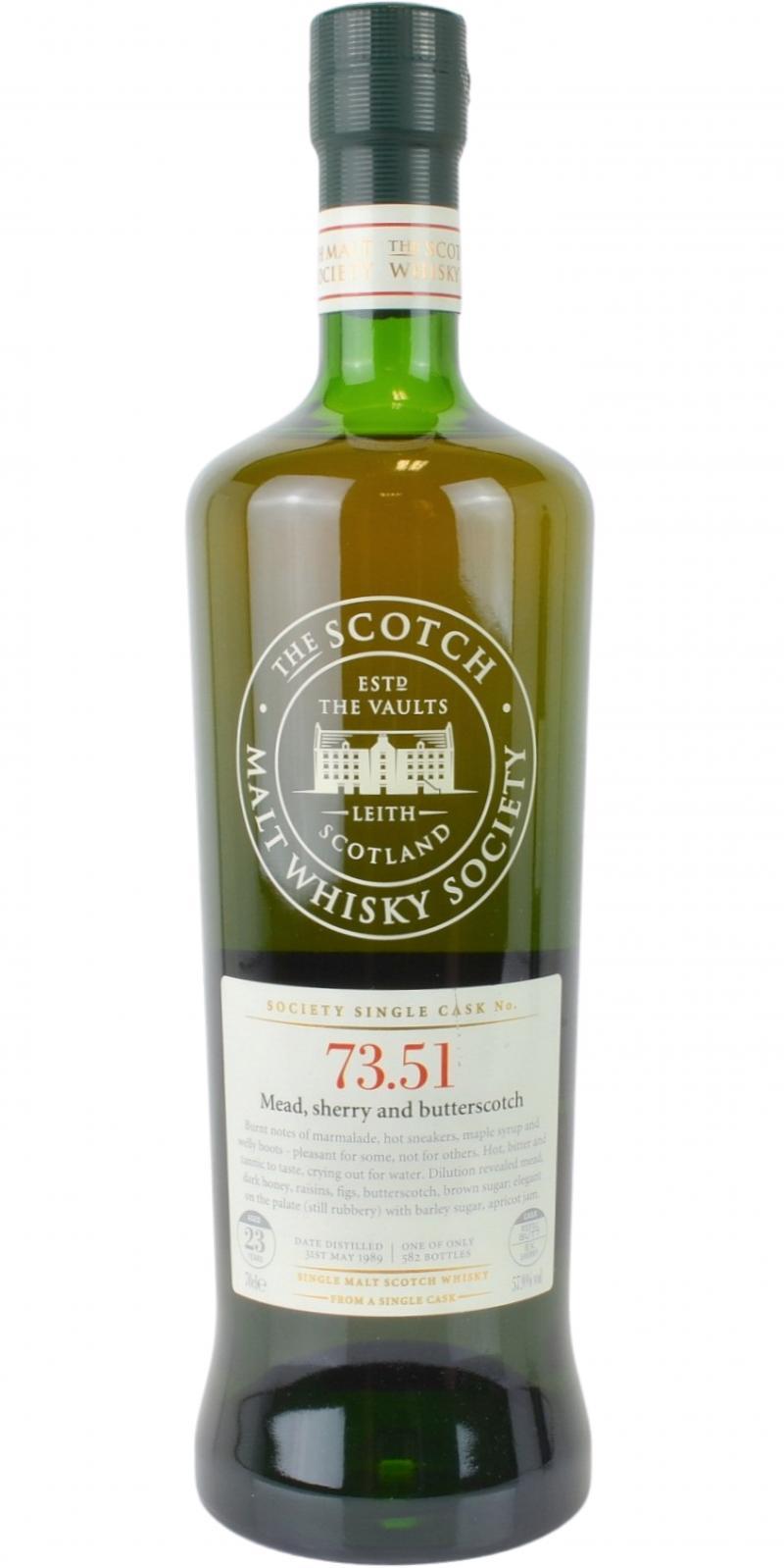 Aultmore 1989 SMWS 73.51 Mead, sherry and butterscotch