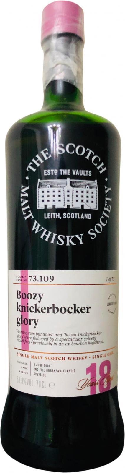 Aultmore 2000 SMWS 73.109 Boozy knickerbocker glory