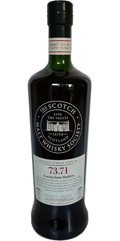 Aultmore 2001 SMWS 73.71 A scene from Madeira