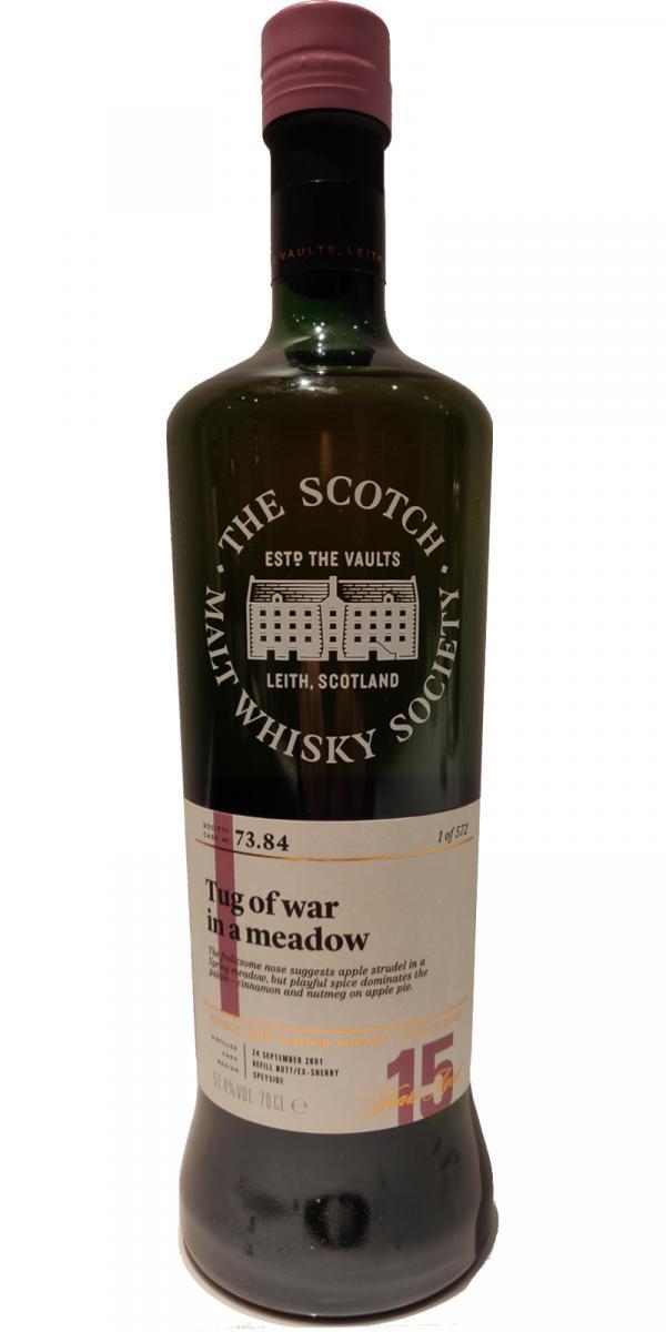 Aultmore 2001 SMWS 73.84 Tug of war in a meadow