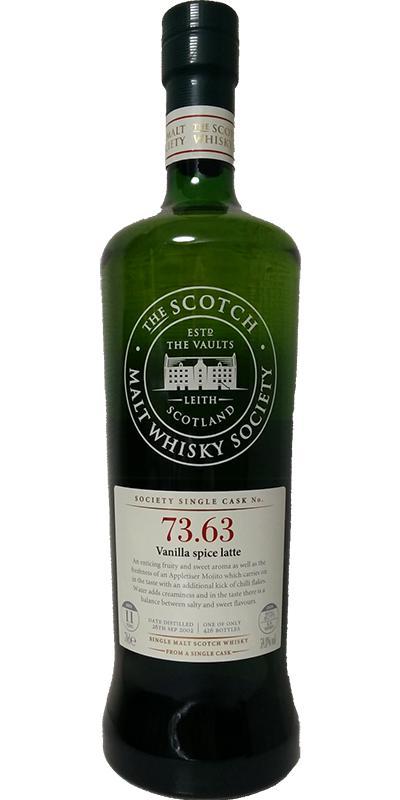 Aultmore 2002 SMWS 73.63 Vanilla spice latte