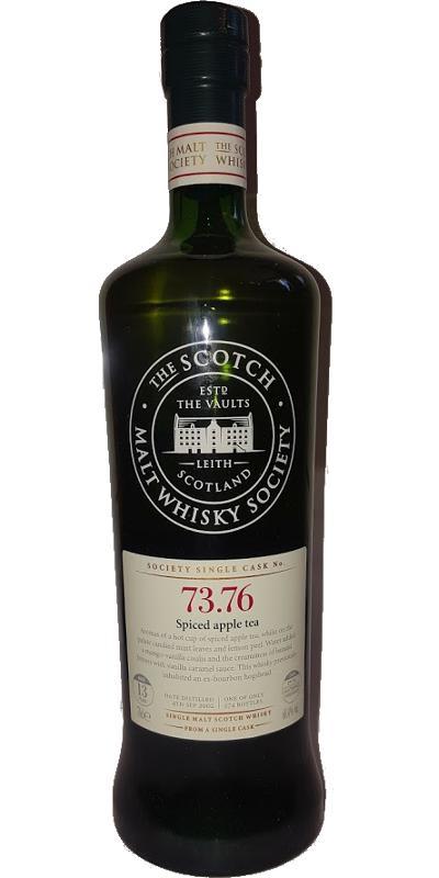 Aultmore 2002 SMWS 73.76 Spiced apple tea