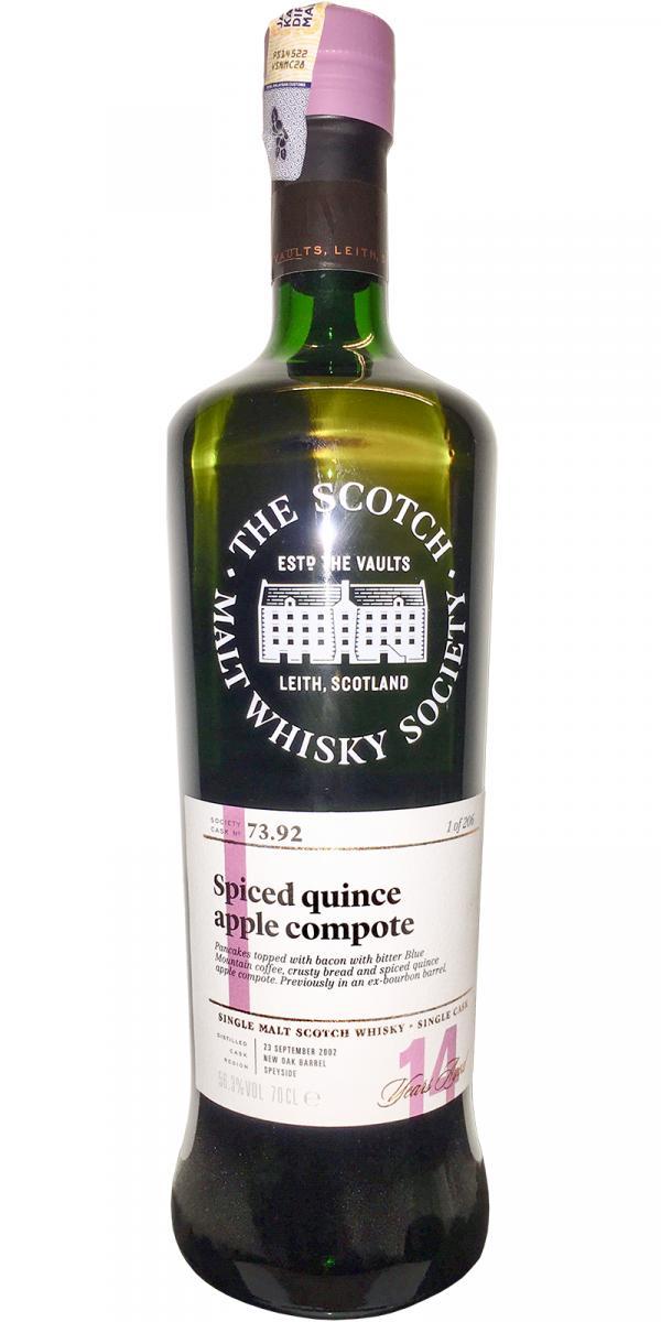 Aultmore 2002 SMWS 73.92 Spiced quince apple compote