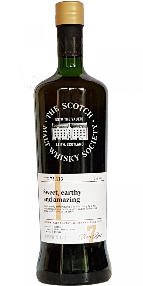 Aultmore 2011 SMWS 73.113 Sweet, earthy and amazing