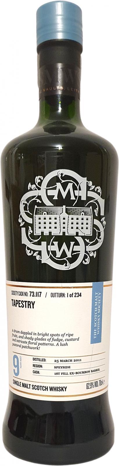 Aultmore 2011 SMWS 73.117 Tapestry