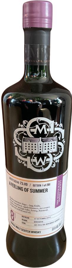 Aultmore 2011 SMWS 73.119 A feeling of summer