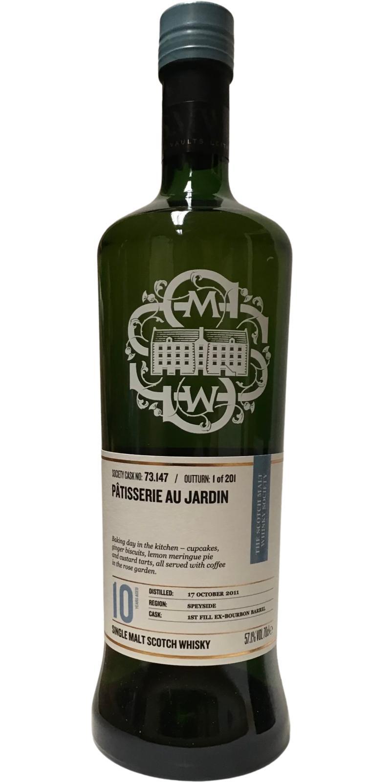 Aultmore 2011 SMWS 73.147 Pâtisserie au jardin
